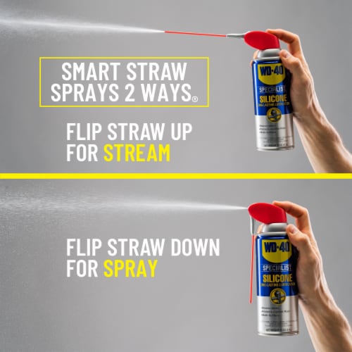 WD-40® Specialist Water Resistant Silicone Lubricant Spray Perspective: left