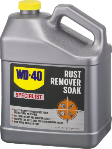 WD-40® Specialist Rust Remover Soak Perspective: left