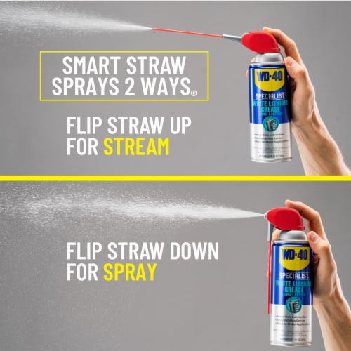 WD-40® White Lithium Perspective: left