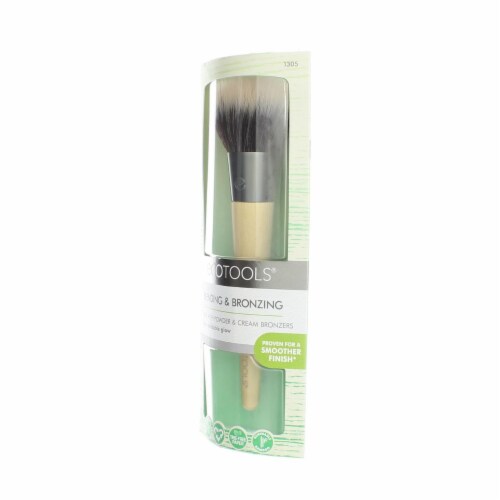 Ecotools® Blending & Bronzing Cosmetic Brush Perspective: left