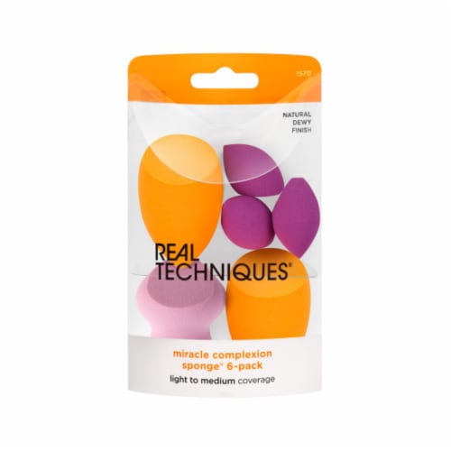 Real Techniques® Miracle Sponges Perspective: left