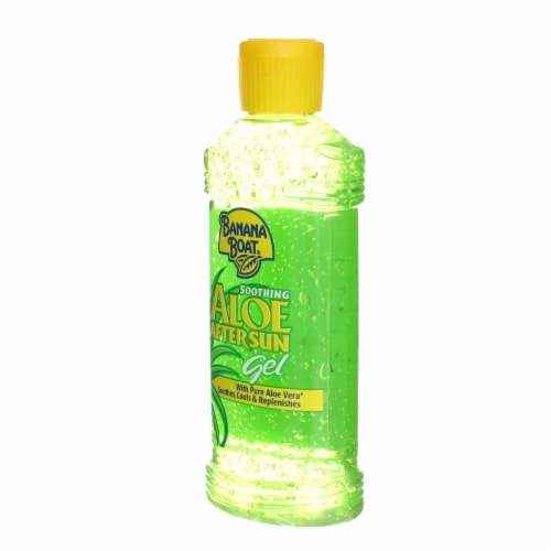 Banana Boat Aloe Vera Soothing After Sun Gel, 8 fl oz Perspective: left