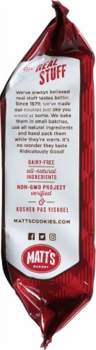 Matt's Oatmeal Raisin Cookies Perspective: left