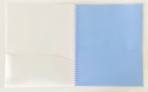 Studio C Noted 10 Pocket Organizer with Color Pockets Upright Perspective: left