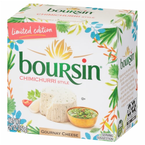 Boursin® Chimichurri Gournay Cheese Perspective: left