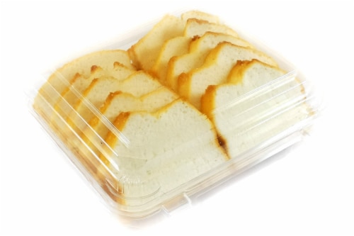 Olson's Sliced Angel Food Cake Perspective: left