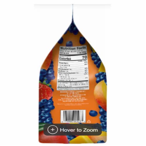 Wyman's® Mango Berry Frozen Fruit Perspective: left