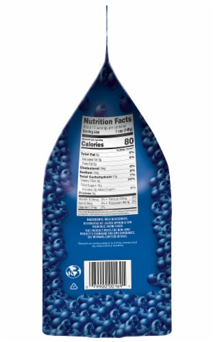 Wyman's® Frozen Wild Blueberries Perspective: left