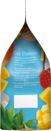 Wyman's Frozen Tropical Berry & Coconut Blend Perspective: left