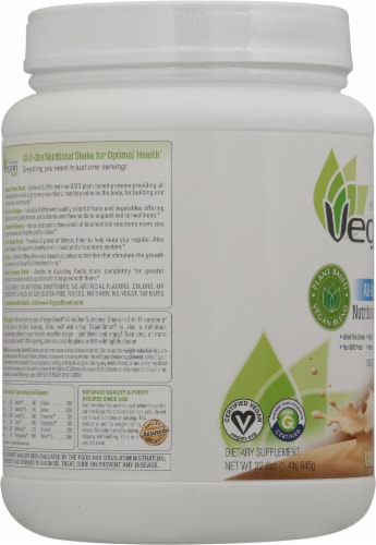 Naturade Vegan Smart Vanilla Nutritional Shake Perspective: left