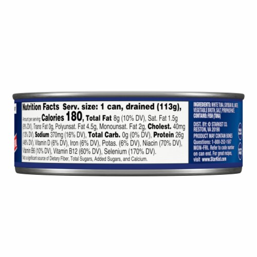 StarKist® Solid White Albacore Tuna in Oil Perspective: left