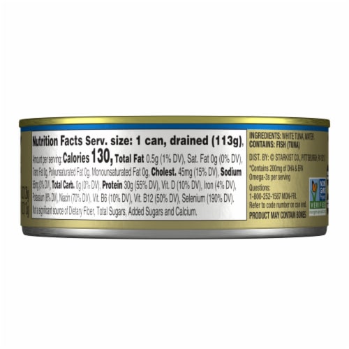StarKist® Selects No Salt Added Chunk White Albacore Tuna in Water Perspective: left