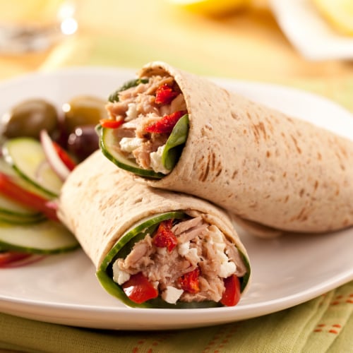 StarKist Tuna Creations Herb & Garlic Pouch Perspective: left