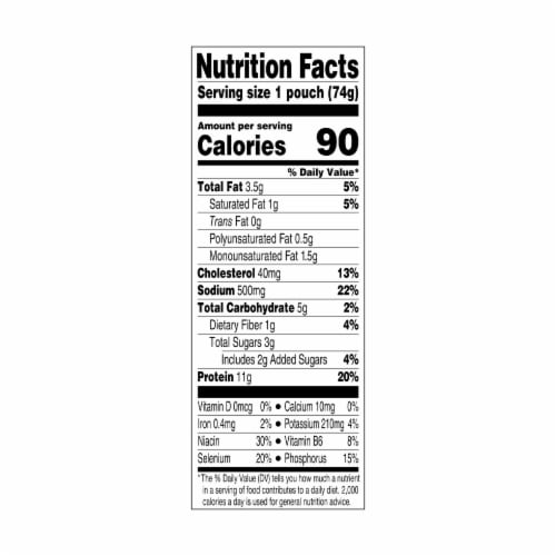 StarKist Chicken Creations Premium Original BBQ White Chicken in Sauce Pouch Perspective: left