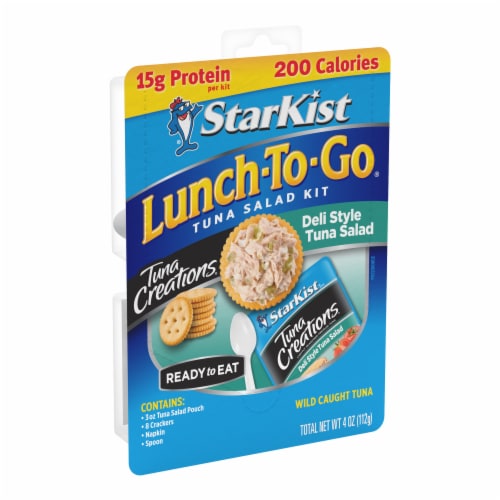StarKist Lunch-To-Go Deli Style Tuna Salad Kit Perspective: left