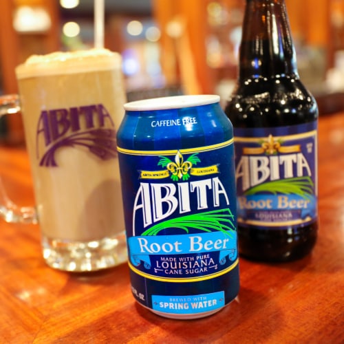 Abita Root Beer Caffeine-Free Perspective: left