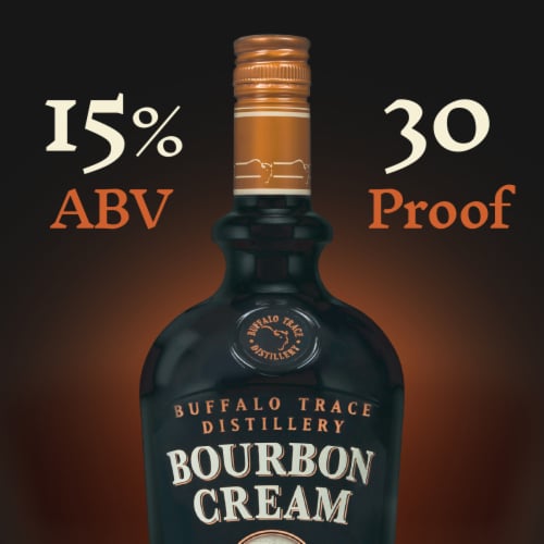 Buffalo Trace Distillery Bourbon Cream Perspective: left
