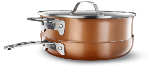 Gotham Steel® Copper Cast Cookware Set, 10 pc - Kroger