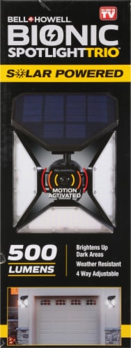 Bell and Howell Bionic Solar Trio Perspective: left