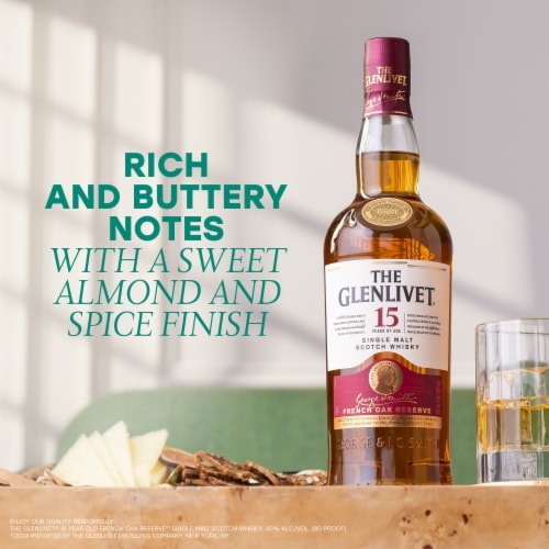 The Glenlivet The French Oak Reserve Single Malt Scotch Perspective: left