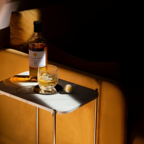 Yellow Spot Aged 12 Years Single Pot Still Irish Whiskey Perspective: left