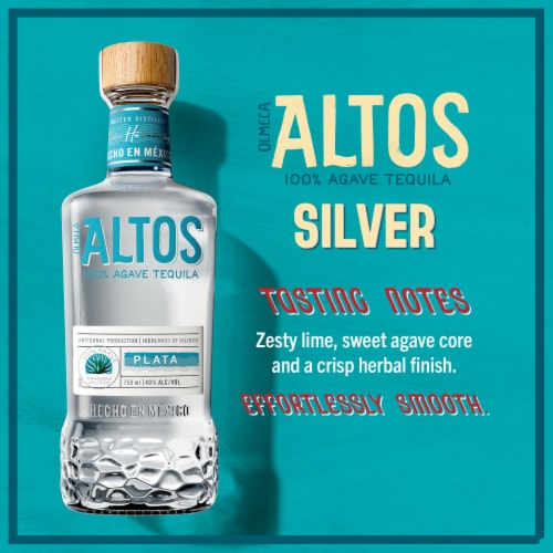 Olmeca Altos Tequila Plata Perspective: left