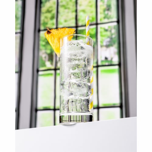 Seagram's Twisted Pineapple Flavored Gin Perspective: left