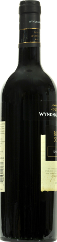 Wyndham Estate Bin 555 Shiraz Perspective: left