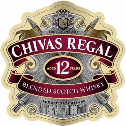 Chivas Regal Blended Scotch Perspective: left