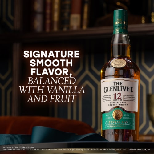 The Glenlivet Single Malt Scotch Perspective: left