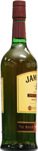 Jameson Special Reserve 12 Year Blended Irish Whiskey Perspective: left