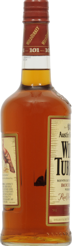 Wild Turkey 101 Kentucky Straight Bourbon Whiskey Perspective: left