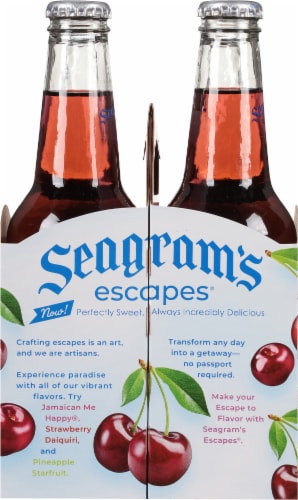 Seagram's Escapes® Black Cherry Fizz Cooler Perspective: left