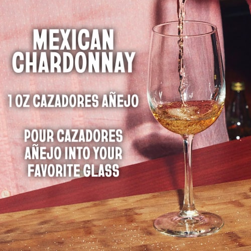 Cazadores Anejo Tequila Perspective: left