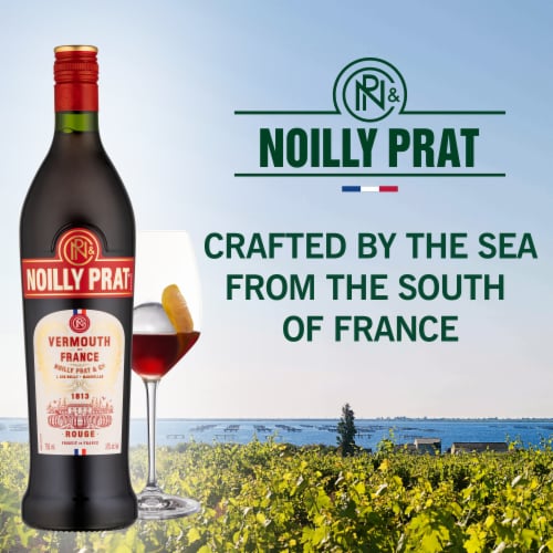 NOILLY PRAT® Rouge Vermouth, Cocktail Mixer Perspective: left