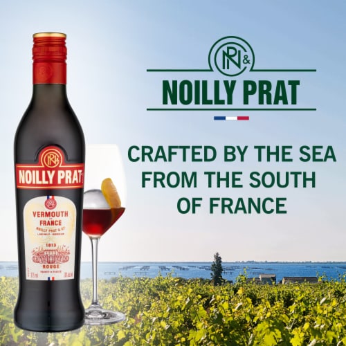 NOILLY PRAT® Rouge Vermouth, Cocktail Mixer Perspective: left
