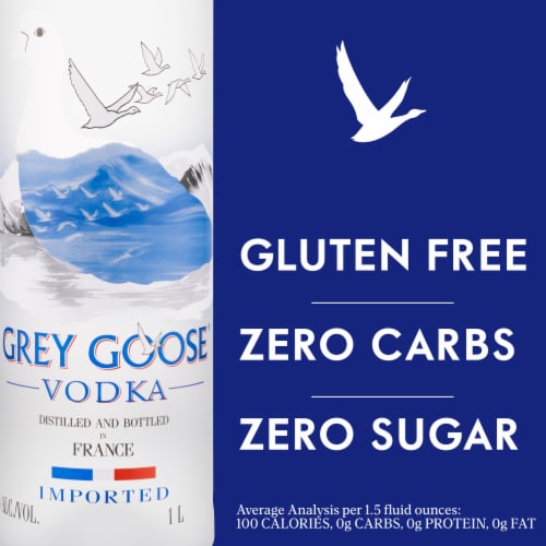 Grey Goose Vodka - 33.81 fl oz bottle