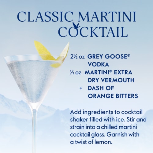 GREY GOOSE® Vodka Perspective: left