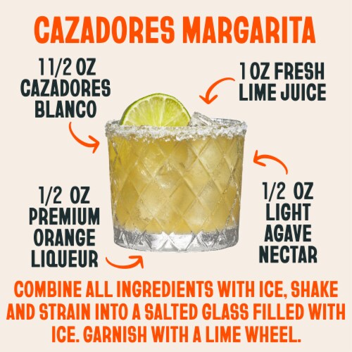 CAZADORES® Tequila Blanco Perspective: left