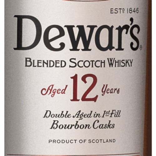 Dewar's Blended Scotch Perspective: left