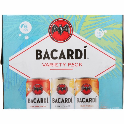 Bacardi® Taste Paradise Rum Cocktail Variety Pack Perspective: left