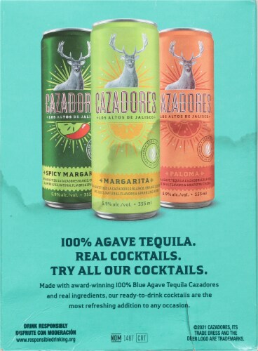 Cazadores Ranch Water Ready to Drink Cocktail Perspective: left