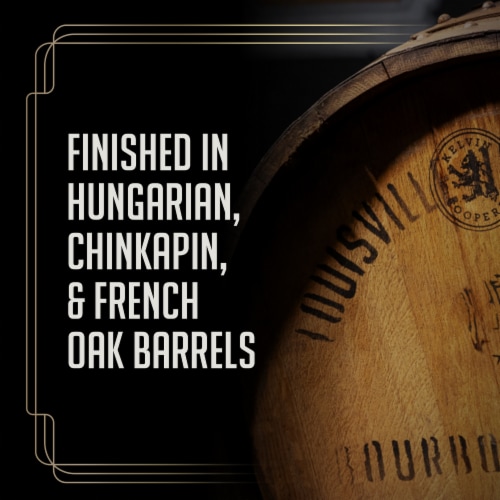 ANGEL'S ENVY® Triple Oak Bourbon Whiskey Perspective: left