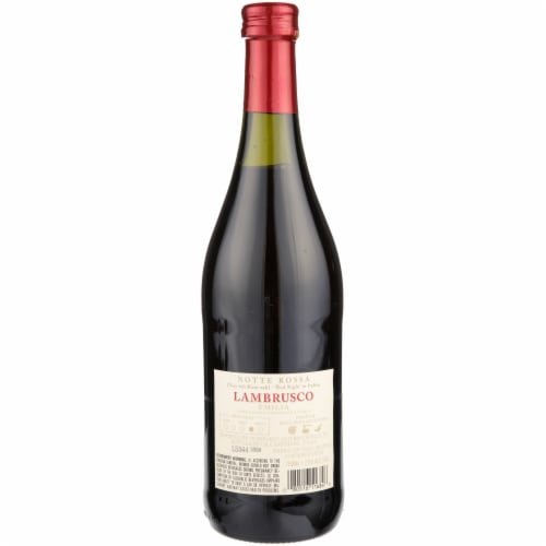 Notte Rossa Lambrusco Italy Red Wine Perspective: left