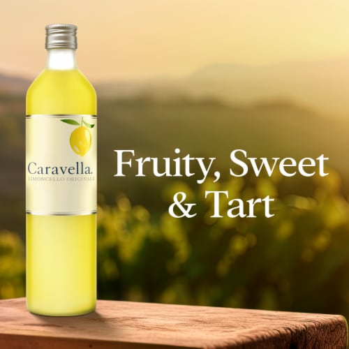 Caravella Limoncello Lemon Liqueur Perspective: left