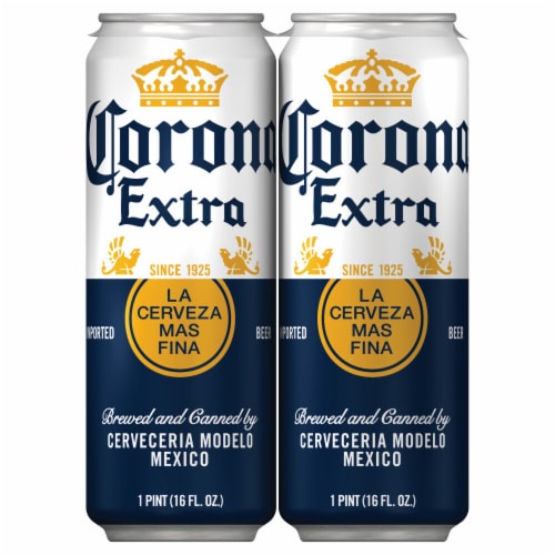 Corona Extra Mexican Lager Import Beer Perspective: left