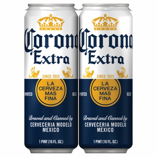 Corona Extra Mexican Lager Import Beer Perspective: left