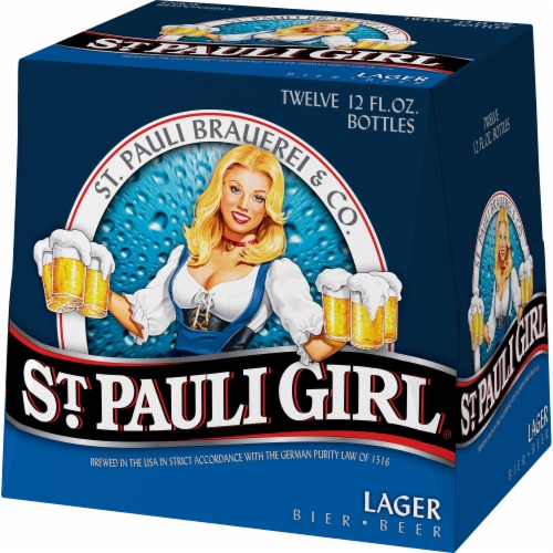 St. Pauli Girl Lager Perspective: left