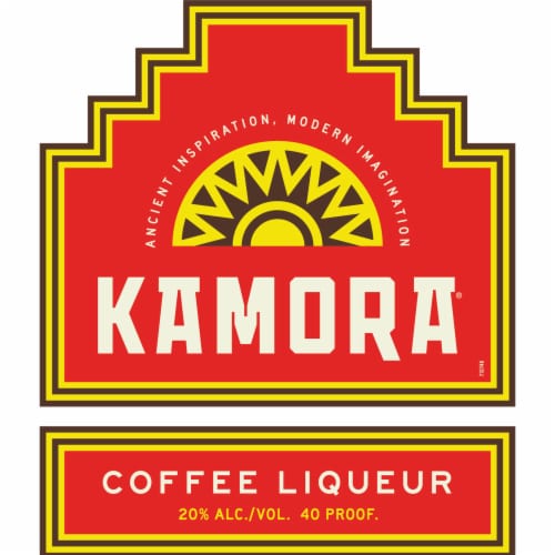 Kamora Coffee Liqueur Perspective: left