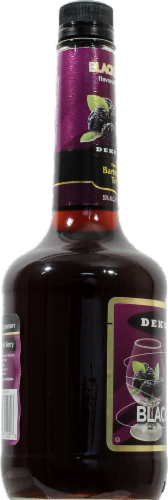 DeKuyper Blackberry Flavored Brandy Perspective: left